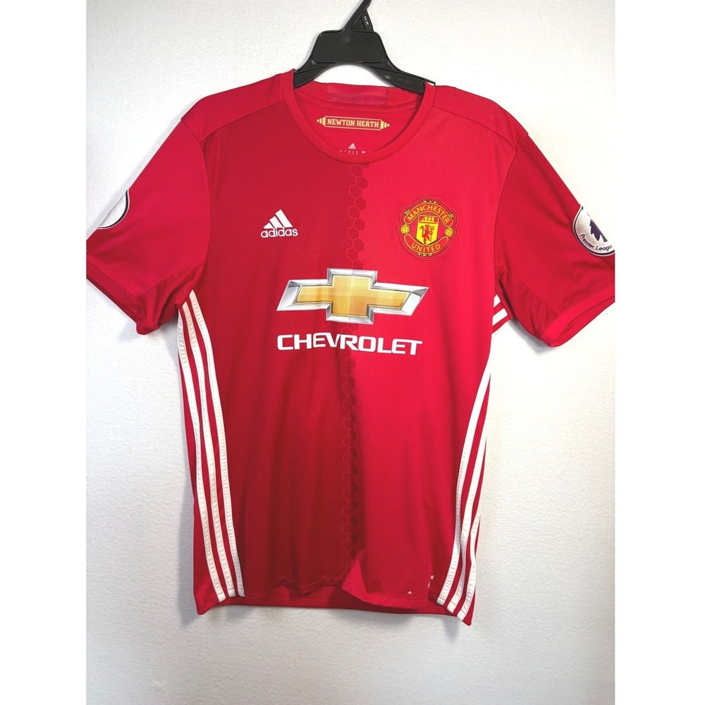 Adidas Manchester United Jersey Mens M Red EUCPogba 6 Premier League 16/17